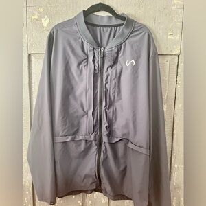 TLF lightweight full zip workout coat